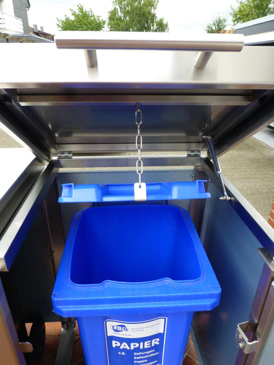 Produktbild von WATIIFUFU Torsionsfedern Für Mülleimer – 10 Stück Edelstahl, Für Klappdeckel, Ersatzfedern Zur Reparatur